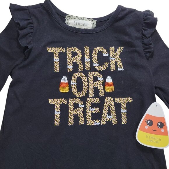 BTween Trick Or Treat Halloween Outfit Girls Size 4 Candy Corn Headband Holiday - Picture 2 of 14